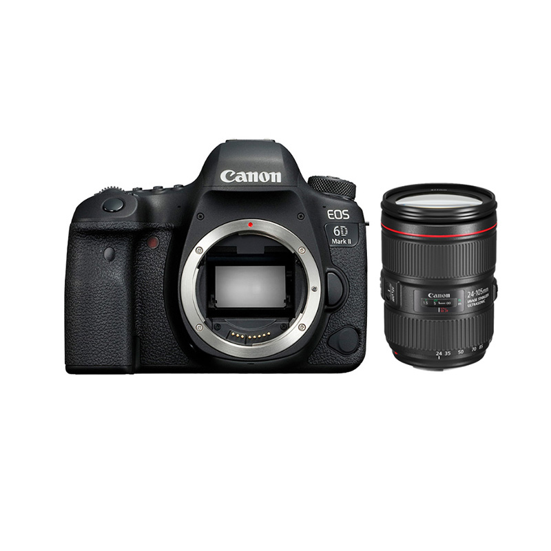 官方翻新品-EOS 6D Mark II 机身+官方翻新品-EF24-105mm 1:4L IS II USM