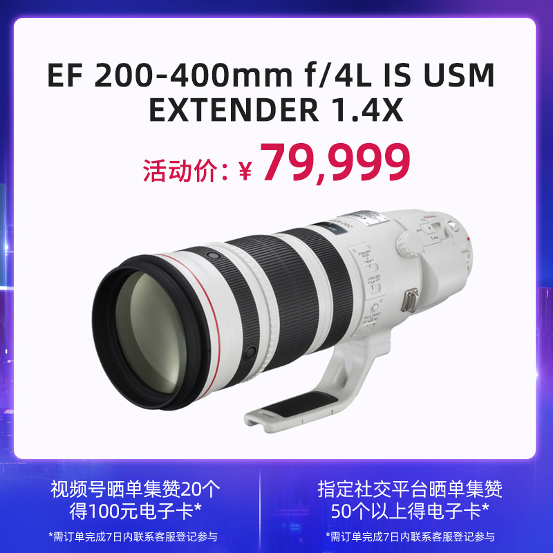 EF 200-400mm f/4L IS USM EXTENDER 1.4X