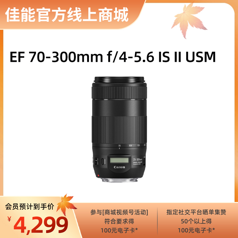 EF 70-300mm f/4-5.6 IS II USM