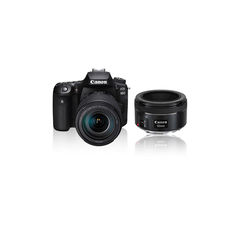 EOS 90D 套机 EF-S 18-135mm f/3.5-5.6 IS USM+EF 50mm f/1.8 STM