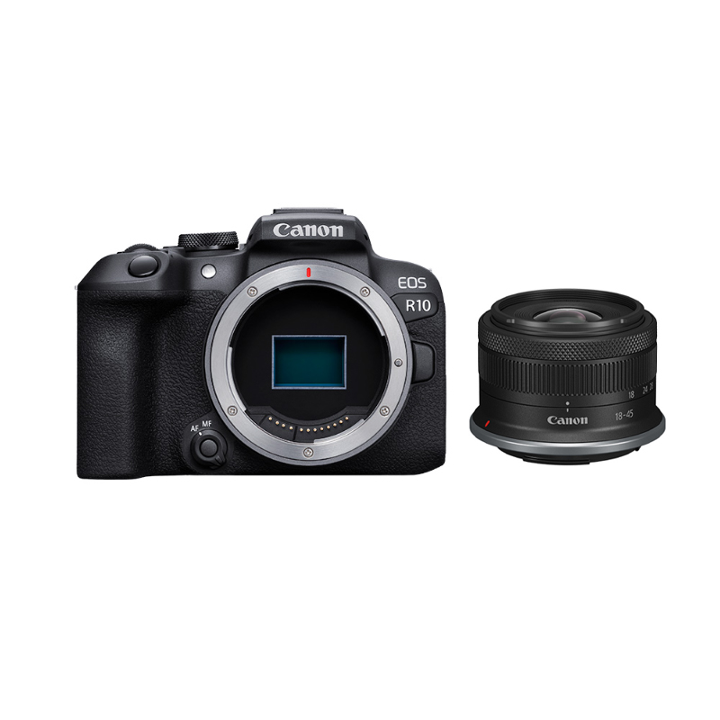 官方翻新品-EOS R10机身+RF-S18-45mm F4.5-6.3 IS STM