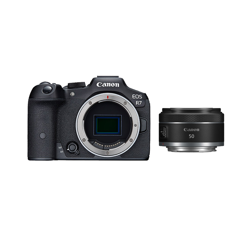 官方翻新品-EOS R7机身+RF50mm F1.8 STM