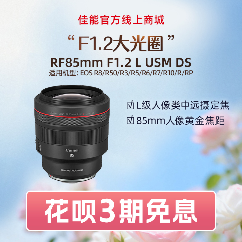 RF85mm F1.2 L USM DS