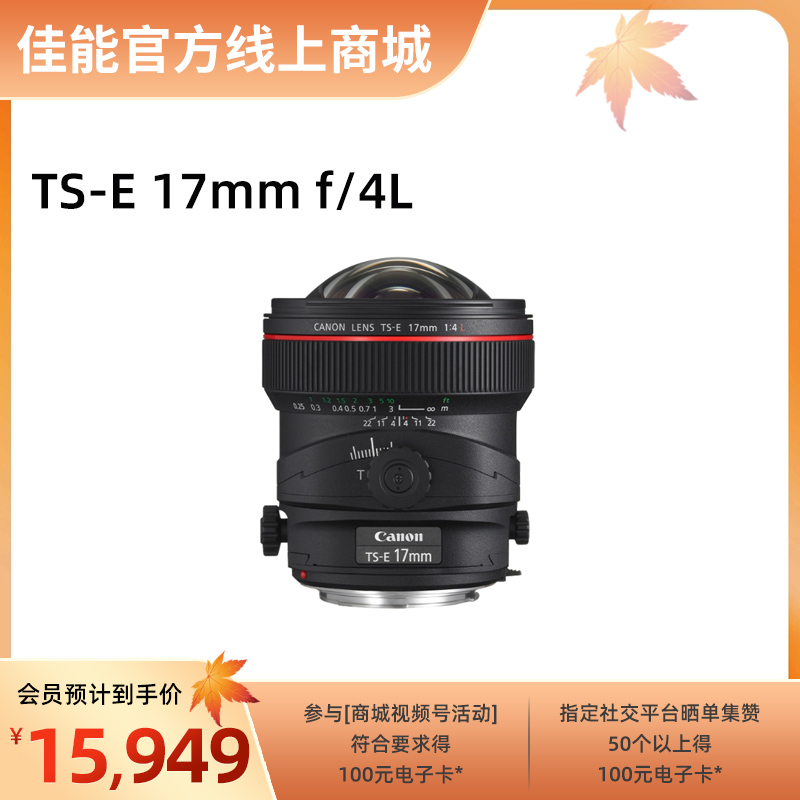 TS-E 17mm f/4L