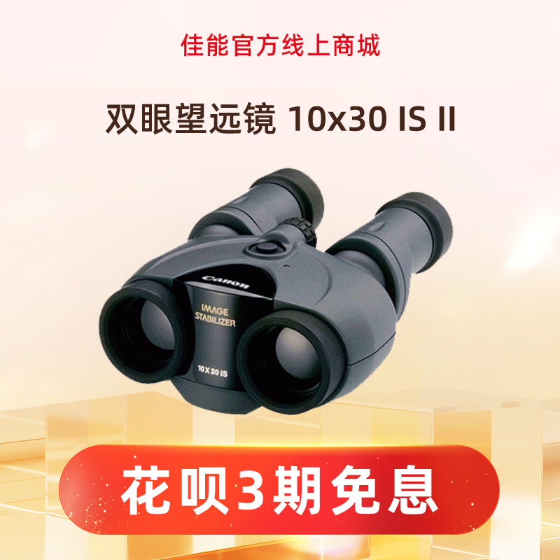 双眼望远镜 10x30 IS II