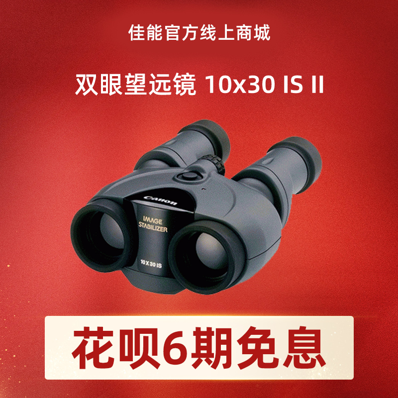 双眼望远镜 10x30 IS II