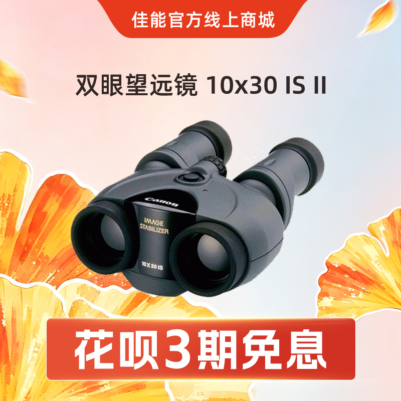 双眼望远镜 10x30 IS II